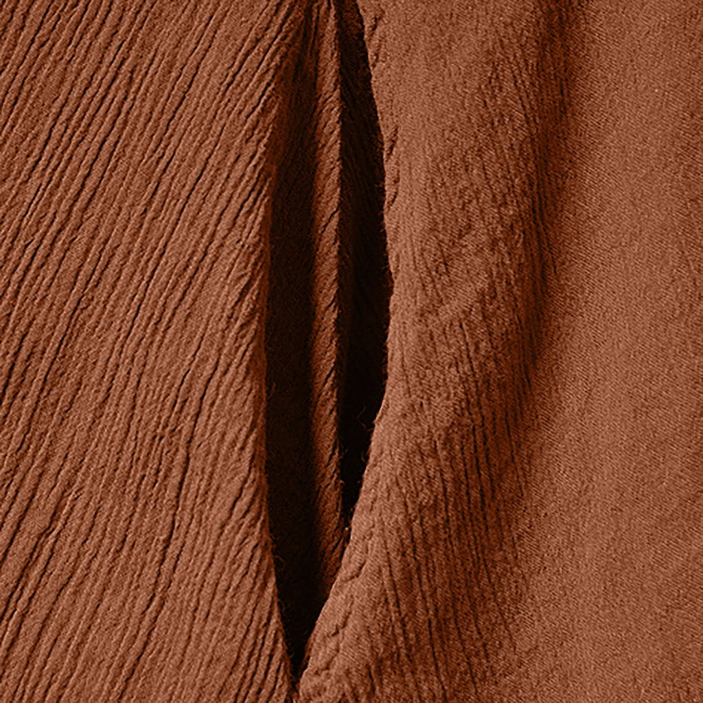 Mulheres elegantes vestidos de linho gengibre bohemia camadas vintage