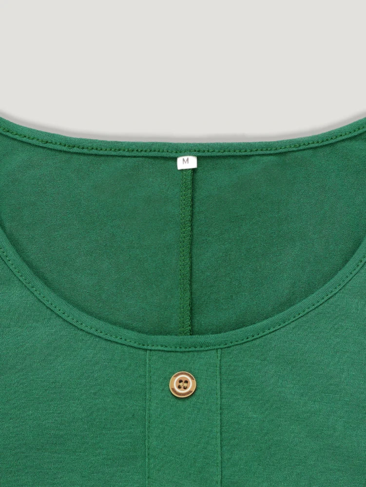 vestidos femininos moda casual com decote em V